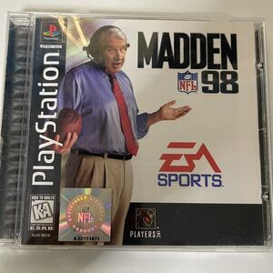 Madden 98 for Sony Playstation Video Game EA Sports CIB